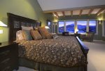 Large master suite with King bed